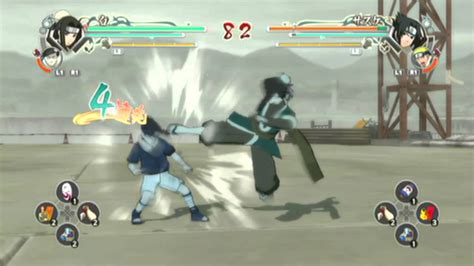 Naruto Shippuden Ultimate Ninja Storm Generations Haku Moveset YouTube