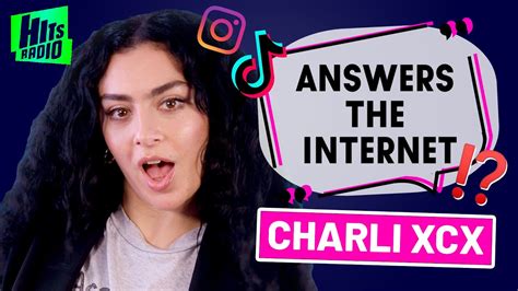 It S A Secret Charli Xcx Answers The Internet Youtube