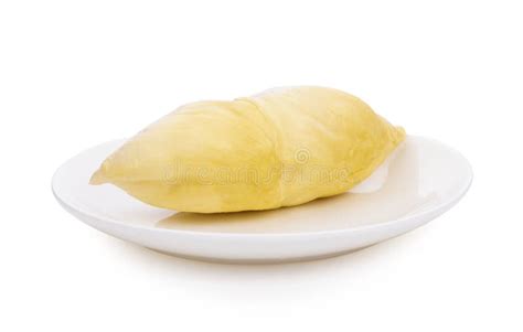 Durian Fruit Shell Isolated On White Background Stock Photo Image Of