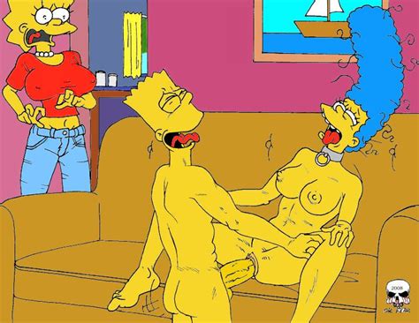 Rule 34 Bart Simpson Female Human Lisa Simpson Male Marge Simpson Straight The Fear The