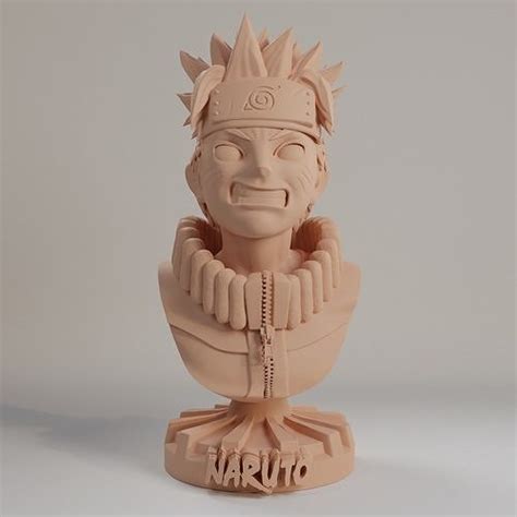 Naruto Bust 3d Print 3d Model 3d Printable Cgtrader