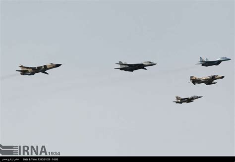 F 14s F 4s And Mig 29s Of The Islamic Republic Of Iran Air Force Fly