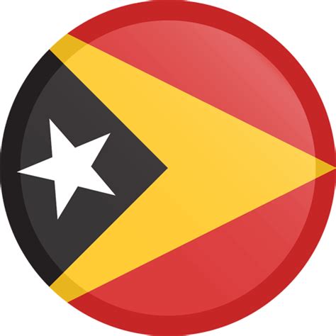 East Timor Flag Vector Country Flags