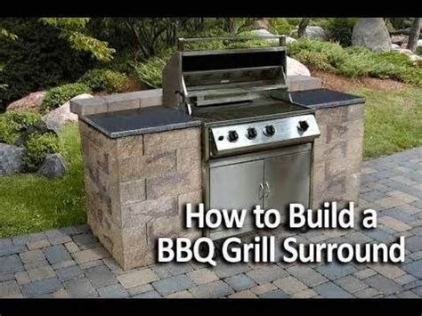 F R How To Build A Bbq Grilling Station Or Grill Surround Outdoor Kitchen Plans Outdoor Kitchen