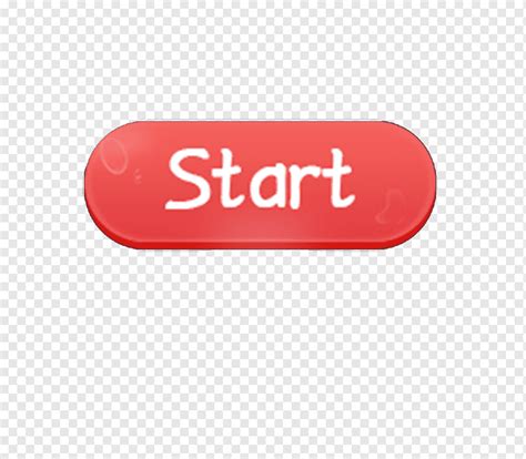 Red And White Start Button Logo Brand Red Font The Start Button Love