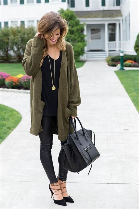 Perfect Ways To Wear Your Cardigans This Fall 01 Outfits With