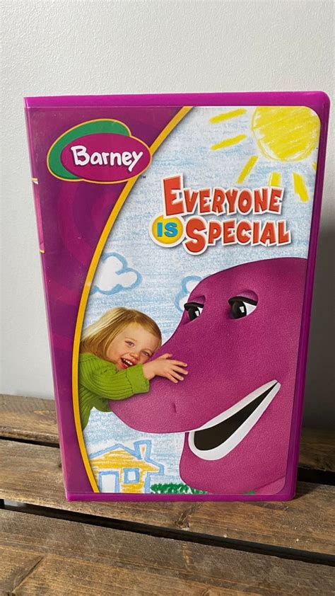 Barney The Dinosaur Everyone Is Special Vhs Etsy