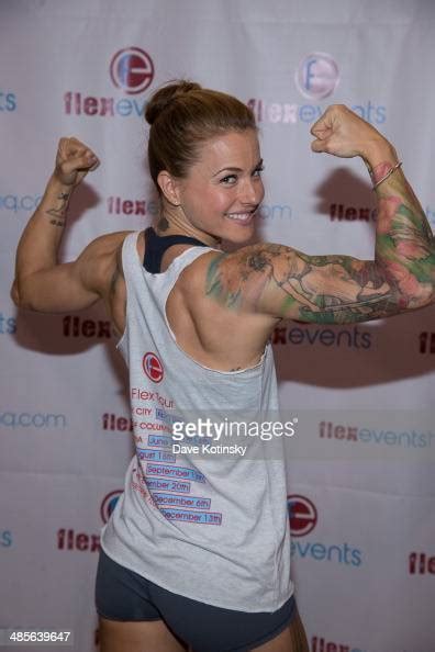 Crossfit Athlete Christmas Abbott Attends Flex In The City Nyc At