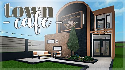 Build you a house or cafe on bloxburg by tiffynoodles09. BLOXBURG || Town café 42k - YouTube