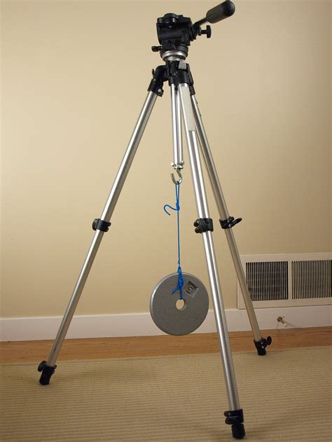 Tripod Stabilizer Weight Hook 3 Steps With Pictures Instructables