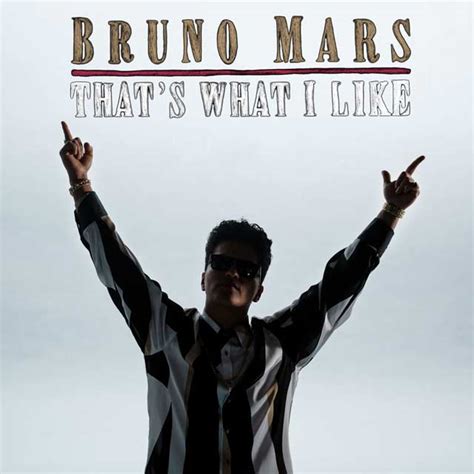 Bruno Mars Thats What I Like La Portada De La Canción