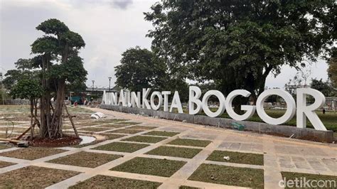 Dikelilingi Bangunan Bersejarah Alun Alun Kota Bogor Segera Diresmikan