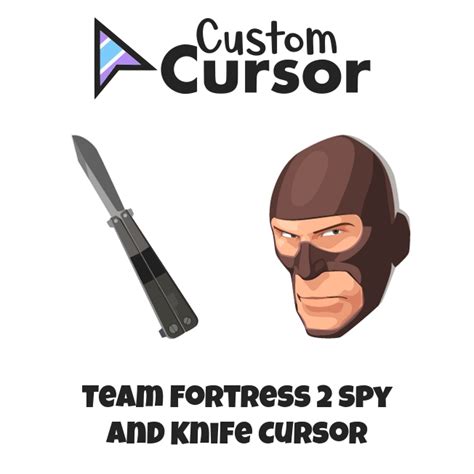 Team Fortress 2 Spy And Knife Cursor Custom Cursor