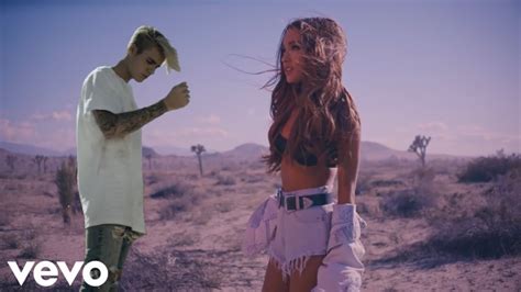 Justin Bieber And Ariana Grande Stuck With U Music Video Youtube