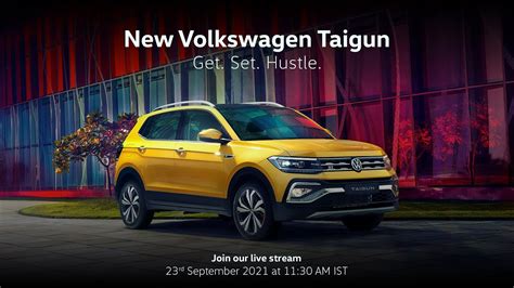 Live The New Volkswagen Taigun Launch Youtube