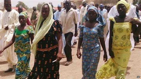 Nigeria Girls Abduction Protest March In Abuja Bbc News