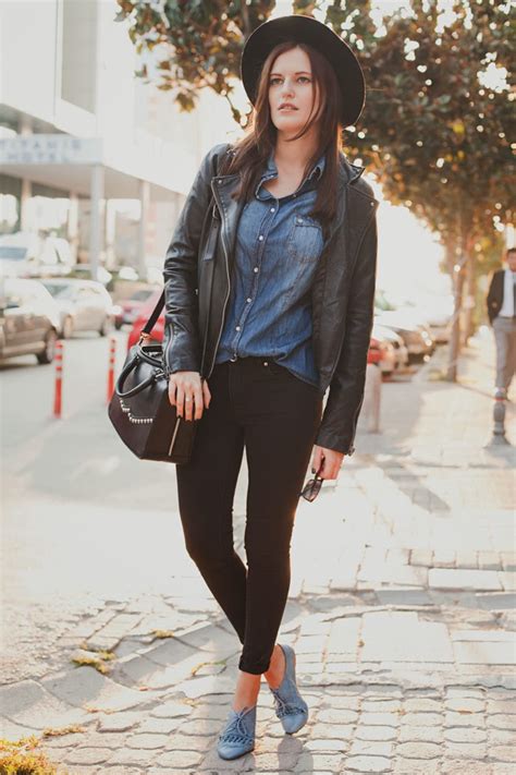 25 Ways To Style A Leather Jacket Stylecaster