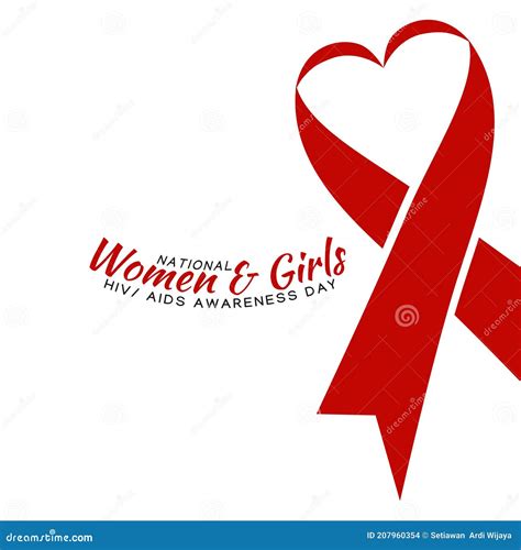 Vector Graphic Of National Women And Girls Hiv Aids Awareness Day Good