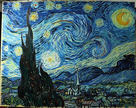 The Starry Night Van Gogh Hommage Artfinder