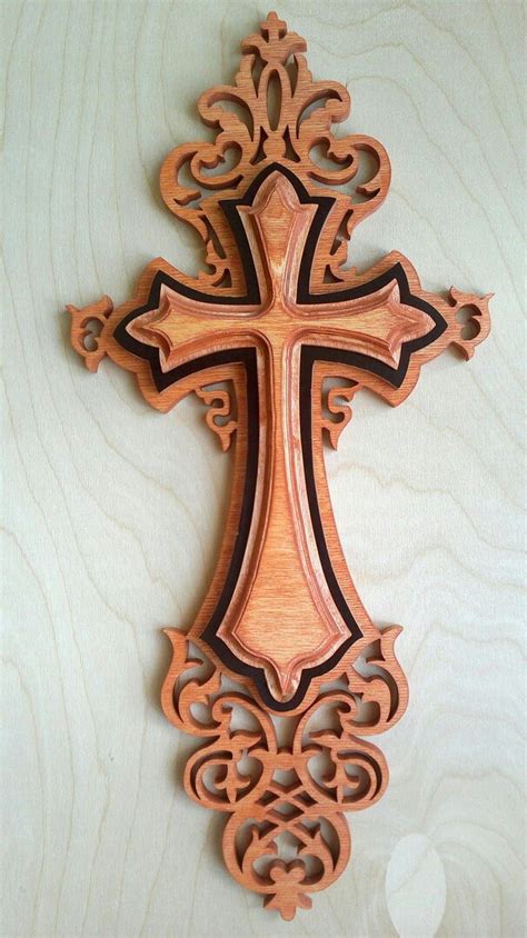 This puzzle is just ridiculous!; Laser Cut Wooden Cross Free Vector cdr Download - 3axis.co