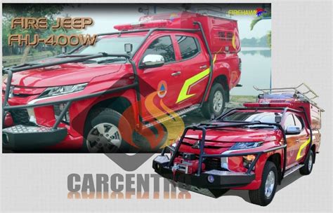 Fire Jeep Firehawk Peralatan Pemadam Indonesia