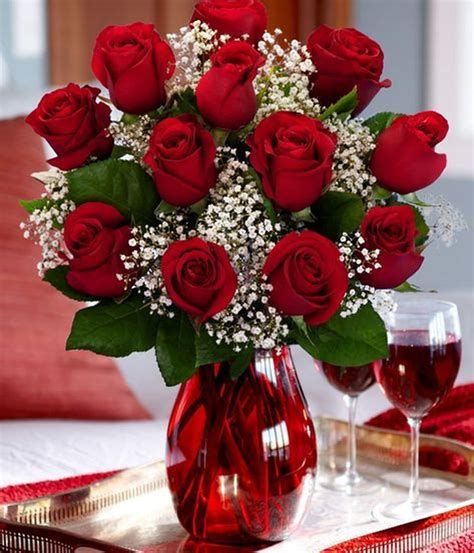 33 Beautiful Valentine Flower Arrangements That You Will Like Magzhouse