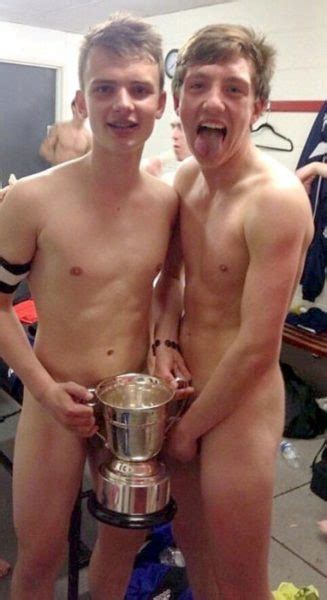 Naked Soccer Lads Naked Posing With Cup My Own Private Locker Room