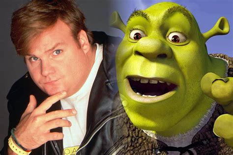 Chris Farley As The Original Voice Of Shrek