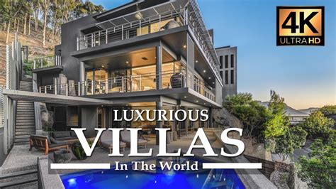 Beautiful Luxury Villas In The World 4k Ultrahd Amazing Urban