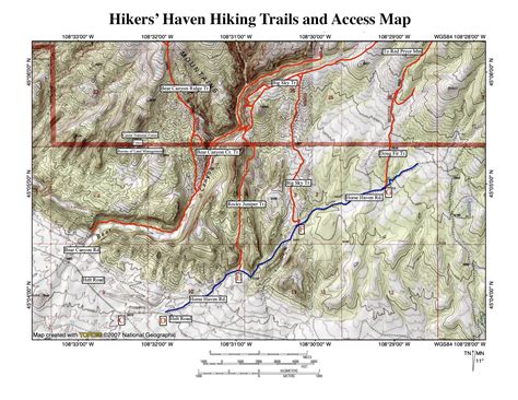 Hikers' Haven Area: 3 Trails — The Pryor Mountains