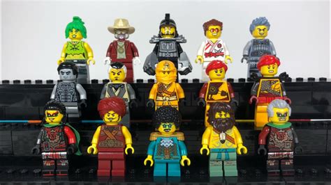 Lego Ninjago Elemental Masters Full Collection As Of 2021 Youtube