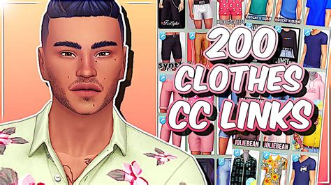 The Sims 4 Maxis Match Male Clothes Collection Custom Content