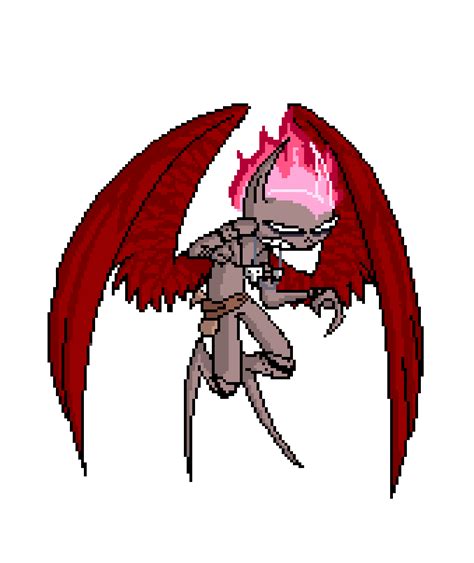Reaper Demon Pixel  By Awesomeaartvark On Deviantart