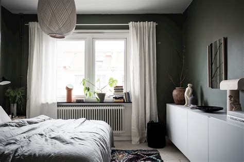 Cozy green bedroom - COCO LAPINE DESIGNCOCO LAPINE DESIGN
