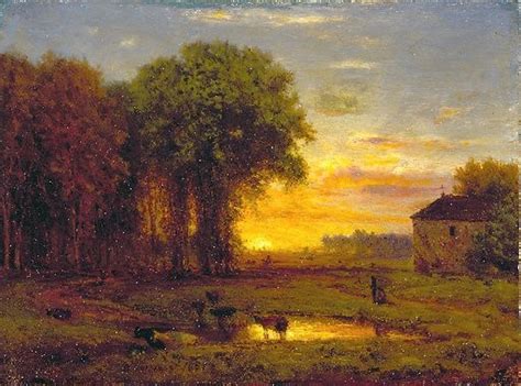 George Inness Works Highlighted By His Striking Views Of Nature