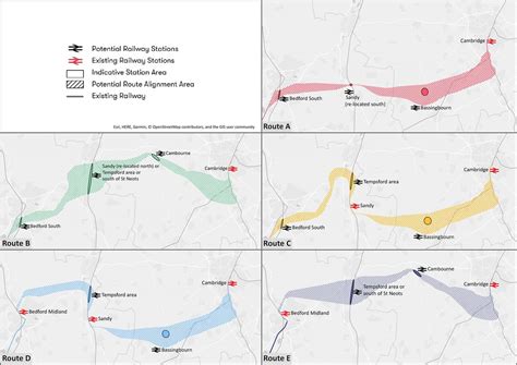 The Five Routes East West Rail Could Take Through Countryside From