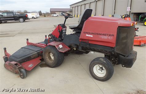 Toro Groundsmaster 455d Lawn Mower In Harrisburg Sd Item Dx9006 Sold