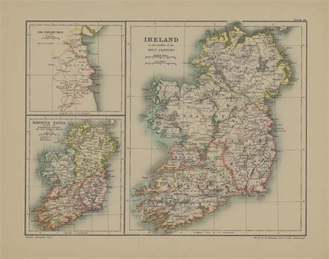 Section Xxx Map Page Of Ireland Under The Early Tudors Fro Flickr