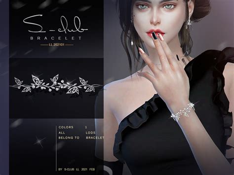 The Sims Resource S Club Ll Ts4 Bracelet 202101