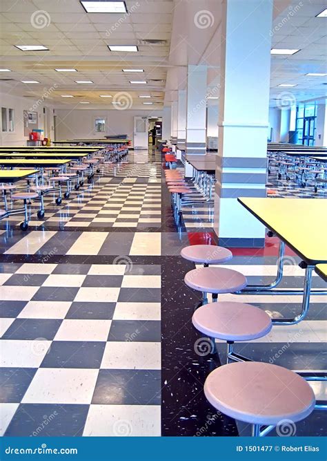 School Cafeteria Stock Image Image Of School Meal Tables 1501477