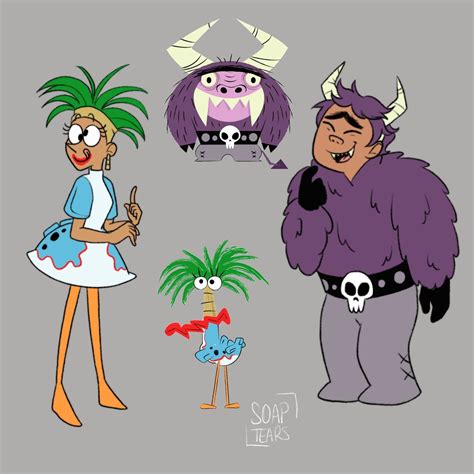 Cartoon Characters As Humans Foster Home For Imaginary Friends