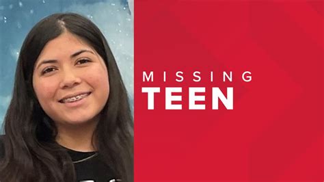 Authorities Searching For Missing 13 Year Old