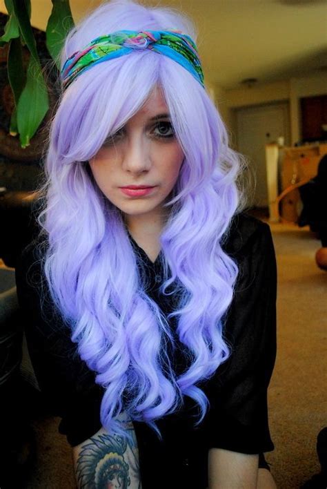 Pin By Tj On Hair Envy Colour Light Purple Hair Bright Hair
