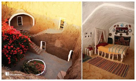 This Is One Of The Cave Homes Of Matmâta In The Tunisian Desert Where