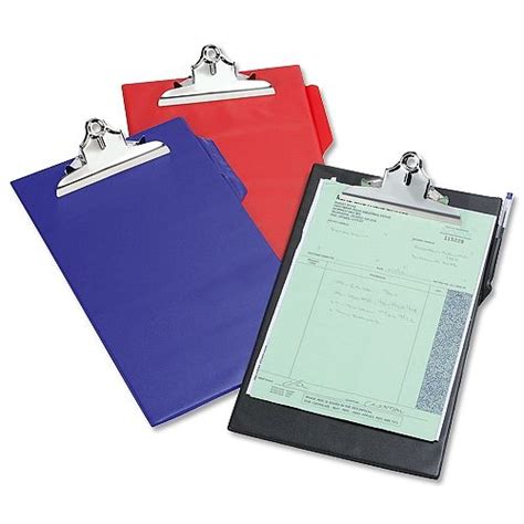 Office Supplies Rapesco A4 Standard Clipboard Pvc Blue Pack Of 10