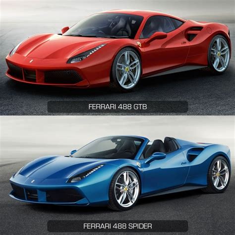The ferrari 488 gtb feels similar to the 458 italia, handling rough roads well and it ultimately, the 488 gtb is a better car where it counts. Ferrari 488 Spider vs 488 GTB, comparison - YouTube