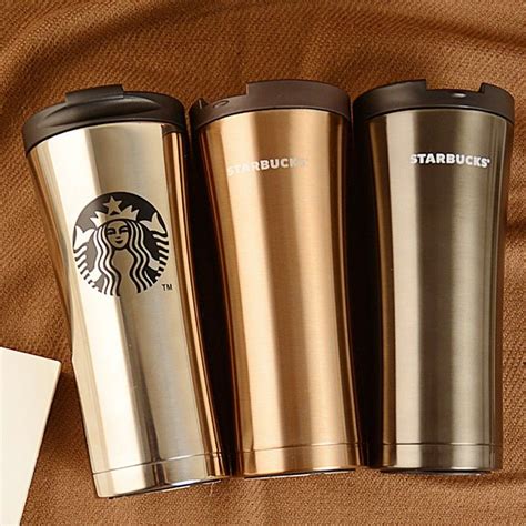 Manufacturer Double Wall Stainless Steel Starbucks Thermos Travel Mug