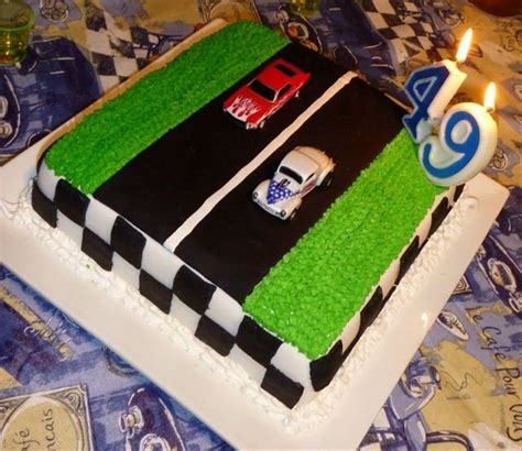 Drag Racing Cake Id Want The Tree To Be On There Too For My Man