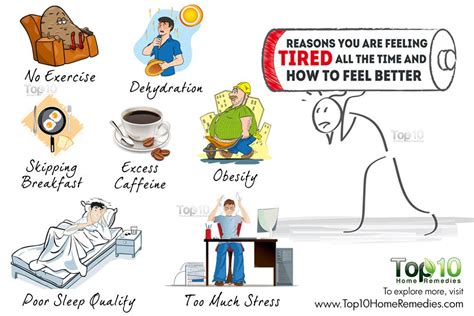 Those who report feeling tired all the time, even after a good night's sleep, could be experiencing fatigue, which can be more commonly known as exhaustion. 10 Simple Reasons You're Feeling Tired and How to Feel ...