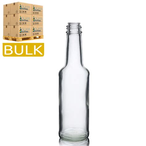 Now, you can buy glass spray bottles, but they're not cheap. 5oz Glass Vinegar Bottles G5OZSAUCE-1 - GlassBottles.co.uk